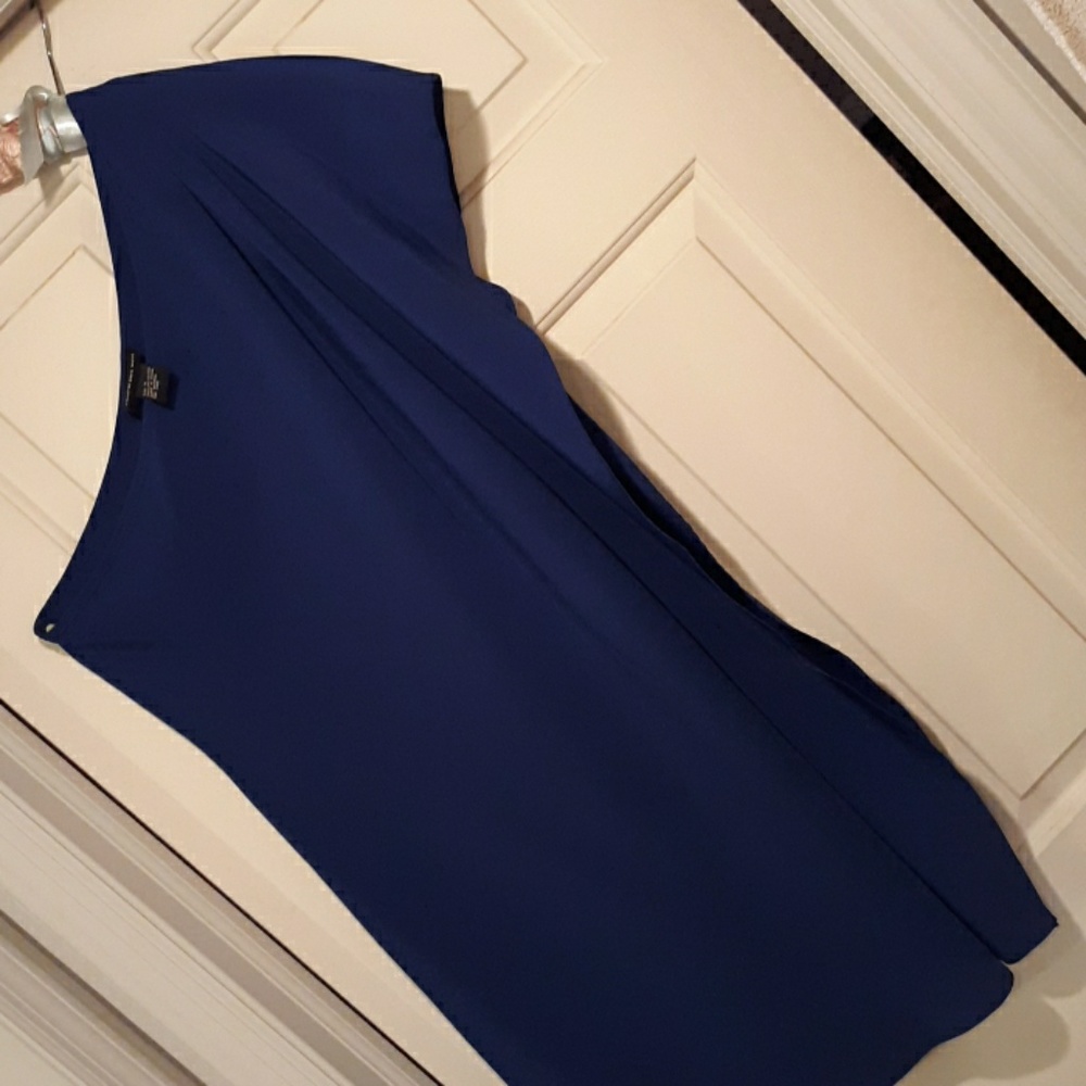 Central Park West one shoulder dress